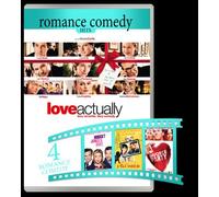 Romance Comedy Movie Hits Collection - 4-DVD Set ( Love Actually / Bridget Jones's Baby / The Divorce Party / Unleashed ) [ Origine Danese, Nessuna Lingua Italiana ]