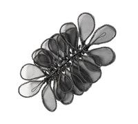 Romance - Fascia per capelli in pizzo con petali e fogliame 3D, regolabile, per matrimoni, feste e cosplay