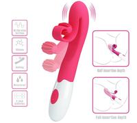 Romance - vibratore e stimolatore 30 velocitã rosa