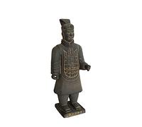 Romancemit 8,2 "statue di guerrieri di terracotta, ufficiale, Cina antico esercito di terracotta guerrieri scultura casa display display da tavolo souvenir