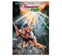 Romancing The Stone 1984 Locandina Film Michael Douglas Kathleen Turner