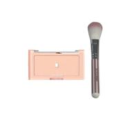 Romand - Better Than Cheek Milk Series (2022 New Version) - 4g - W03 Apricot Milk (1ea) + MissLady - Cheek Brush - Pink and...