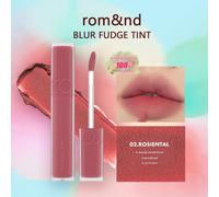 Romand BLUR FUDGE TINT 02 ROSIENTAL, rossetto Romand, gloss per le labbra, tinta labbra opaca leggera, tipo crema, facile da stendere e super tenuta, alta pigmentazione non essiccante vellutata, opaca