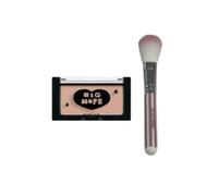 Romand - Inapsquare Better Than Cheek - 4g - B01 Ginger Night (1ea) + MissLady - Cheek Brush - Pink and White (1ea)Set