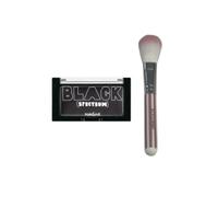 Romand - Inapsquare Better Than Cheek - 4g - B03 Black Balm (1ea) + MissLady - Cheek Brush - Pink and White (1ea)Set