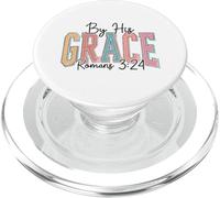 Romani 3:24 Scrittura Divina Favore Design PopSockets PopGrip per MagSafe