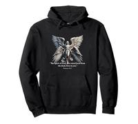 Romani 8:11 Angelo Design - Spirito di Dio vive in te Felpa con Cappuccio