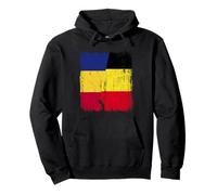 Romania Belgio Mezza Bandiera Romania Maglia Belga Felpa con Cappuccio
