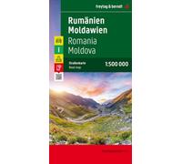 Romania - Moldova Road Map 1:500 000 (Map)
