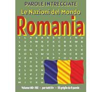 Romania - Parole Intrecciate: Passatempo senza schermo per relax e concentrazione