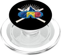 Romania Sci Sci Bandiera Rumena Patrimonio Famiglia PopSockets PopGrip per MagSafe