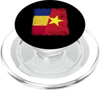 Romania Vietnam Half Flag Romania Vietnamita Storia PopSockets PopGrip per MagSafe