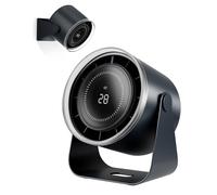 ROMANJOY Ventilatore ricaricabile con controllo della velocità infinita: 3600mAh Ultra silenzioso ventilatore da tavolo USB a sospensione per camera da letto, ufficio, regalo