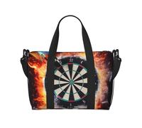 Romano Art_79253158 - Borsa da viaggio a tracolla, impermeabile, grande capacità, Tavola per freccette., Taglia unica