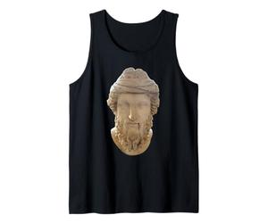 Romano Busto di Filosofo Barbuto Stile ellenistico Greco Canotta