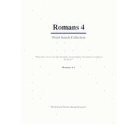Romans 4 Word Search: A Verse-by-Verse Bible Puzzle Book Covering Every Word (Large Print with Answers)