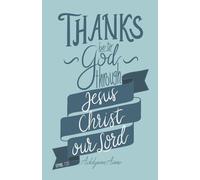 Romans 7:25 Hand Lettered Paperback, Dot-Grid Journal