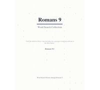 Romans 9 Word Search: A Verse-by-Verse Bible Puzzle Book Covering Every Word (Large Print with Answers)