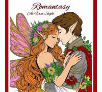 Romantasy At First Sight Coloring Book for Adults and Teens: By A Cozy Bundle Publishing