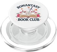 Romantasy Book Club Floral Fantasy Lettori Amante del Libro PopSockets PopGrip per MagSafe