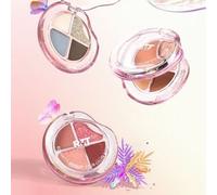ROMANTIC BEAUTY - 4-Color Eyeshadow - 7 Types #04 Shallow Sea Glacier - 2g