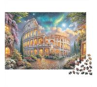 Romantic Colosseum Night Puzzle Da 1000 Pezzi Highly Playable Puzzle Classico E Sfidante, Regalo Per Tutte Le Età 70x50cm/1000pcs