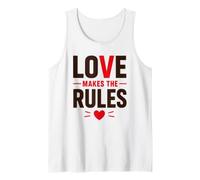 Romantic Couple Quote Valentine's Day Love Makes The Rules Canotta