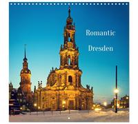 Romantic Dresden (Wall Calendar 2027 12 × 12 Inch) CALVENDO 12 Month Wall Calend