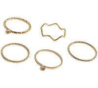 Romantic Fashion Wedding Engagement Rings Gifts 5 Pcs/3 Pcs Finger Rings Glossy Compact Women Stackable Thumb Rings Fashion Jewelry Accessories Nice processing