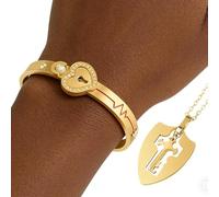 Romantic Heart Couples Bracelets, Projection Wristband Jewelry, Adjustable Relationship Band, Comfortable Sturdy, for Wedding Dating Formal Office Party Gathering Travel Commuting Gift for Lovers