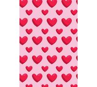 Romantic Heart Notebook: A Perfect Valentine’s Keepsake: Love Heart Pattern Notebook