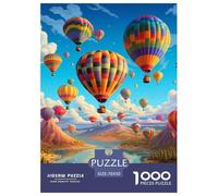 Romantic Hot Air Balloon 1000 Tessere Animation Puzzle Adulti Multicolore Esclusiva Amazon Regalo Per Adulti E Bambini Da 14 Anni E Più 70x50cm/1000pcs