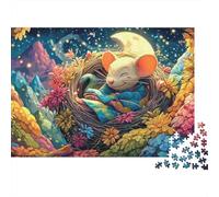 Romantic Mice Puzzle Da 1000 Pezzi Highly Playable Puzzle Giochi Di Puzzle Per La Famiglia Per Tutte Le Età 70x50cm/1000pcs