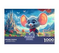 Romantic Mouse CoupleUltimate Challenge Jigsaw Puzzles for Adults Conquer The 1000-Piece (Advanced) Impossible, Hard, And Difficult Challenging Puzzle Educational Games - This Is The Pinnacle Gift Ji