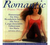 ROMANTIC PIANO MELODIES. AMSTERDAM CONCERT ENSEMBLE. CONDUCTOR FRANCIS DUPONT. CD. CAT No. CNCD 5968.