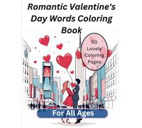 Romantic Valentine's Day Words Coloring Book