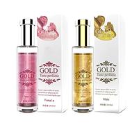 Romantica Pheromone Glitter Perfume, Pheromone Perfume Spray, Pheromone Infuso Olio Essenziale, Feromone Olio per Attrarre Sesso Opposto (2 Stili)