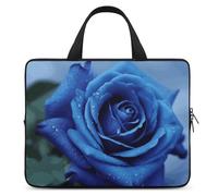 Romantico blu rosa custodia per laptop 17 pollici Business Travel Custodia protettiva per computer portatile borsa valigetta borse per laptop o tablet