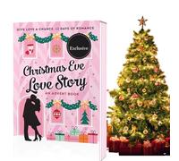 Romantico calendario dell'Avvento per coppie, Christmas Eve Love Story 12-Day Indigo-Inspired Holiday Countdown, idea regalo di Natale unica per romantiche letture invernali e coppie