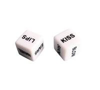 Romantico set di dadi impertinenti per giochi per adulti, eleva il tuo anniversario o San Valentino Dice Day Glow-in- Coppie il nostro divertente con