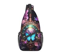 Romantico Steampunk Butterfly - Romantico Steampunk Butterfly Zaino a tracolla Borsa a tracolla Borsa a tracolla a tracolla Palestra Ciclismo Viaggio Escursionismo Zaino per uomo Donna