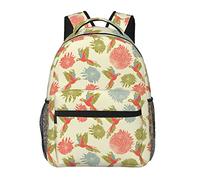 Romantico Torre Eiffel Parigi, zaini per computer portatile per viaggi e lavoro, borse leggere per libri per uomini e donne, Pappagallo retrò, One Size, Zaino daypack