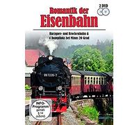 Romantik der Eisenbahn - Harzquer- und Brockenbahn & 4 Dampfloks bei Minus (DVD)