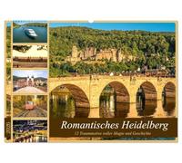Romantisches Heidelberg - 12 Traummotive voller Magie und Geschichte (Wandkalender 2026 DIN A2 quer), CALVENDO Monatskalender: Traumansichten der romantischen Stadt