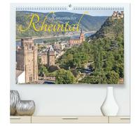 Romantisches Rheintal (hochwertiger Premium Wandkalender 2026 DIN A2 quer), Kunstdruck in Hochglanz: Der Rhein, wo er am schönsten ist, zwischen Rüdesheim und Koblenz.