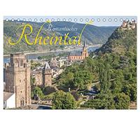 Romantisches Rheintal (Tischkalender 2026 DIN A5 quer), CALVENDO Monatskalender: Der Rhein, wo er am schönsten ist, zwischen Rüdesheim und Koblenz.