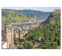 Romantisches Rheintal (Wandkalender 2026 DIN A2 quer), CALVENDO Monatskalender: Der Rhein, wo er am schönsten ist, zwischen Rüdesheim und Koblenz.