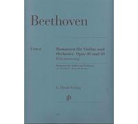 Romanzen für Violine und Orchester Opus 40 und 50: Klavierauszug [Lingua tedesca]: Instrumentation: Violin and Piano, Violin Concertos