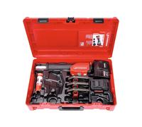 Rothenberger 1000001924 Romax 4000 Set SV Spingi-batteria 18V 4.0Ah Li-Ion + 3 ganasce SV 15-22-28 mm