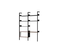 Rombe IF2 &IF6 Configurazione scaffalatura D Noce laccato/Antracite